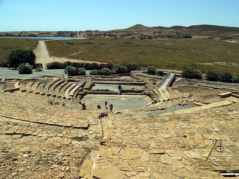 Limnos - Teatrul antic din Hefaistia