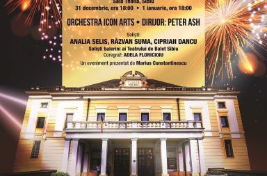 Poster Concertul de Anul Nou de la Sibiu 2019